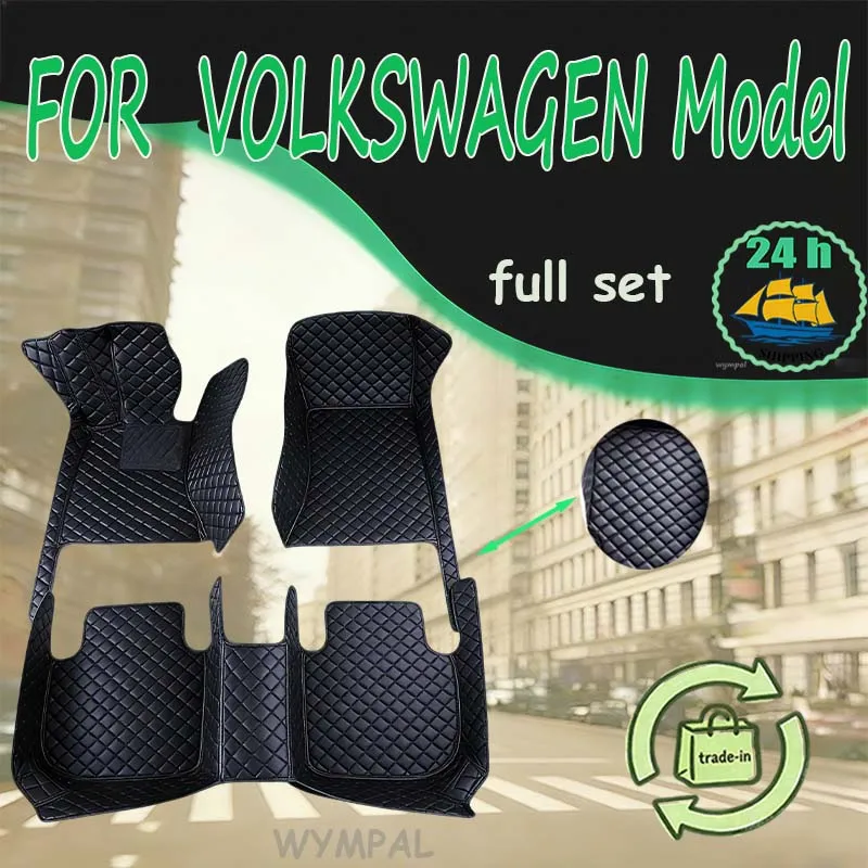 

Роскошные автомобильные коврики для VOLKSWAGEN Tiguan allspace Phaeton Toureg Sharan Nivus Arteon Magotan Scirocco ID.4 CROZZ atlas cross