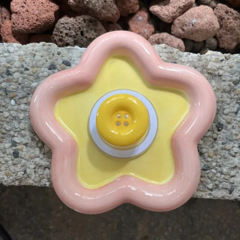 Koreanische Nette Farbe Taste Magnetische Halter Grip Tok Griptok Telefon Ständer Halter Unterstützung für IPhone 16 15 für Pad Magsafe Smart Tok