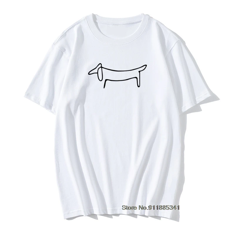 

Cool Simple Dachshund Dog Chihuahua Dog Dog Graphic T Shirt For Men Male Short Sleeve Cotton Casual Funny Crew T-Shirt