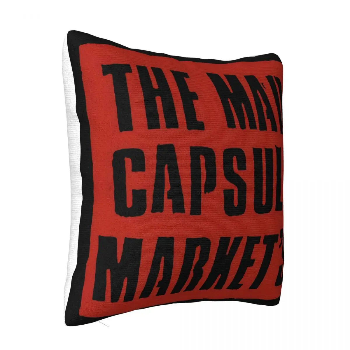 Sale The Mad Capsule Markets Black Dtg Print M Size Music Hip-Hop Popular Style Brand Solid Color Pillow Case