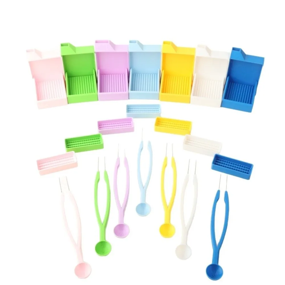 DIY Handmade 2.6mm Bean Storage Box Mini Plastic Beads Beads Picking Tray 3D Printed Handheld 3D Printed Bean Scoop Iron Bead