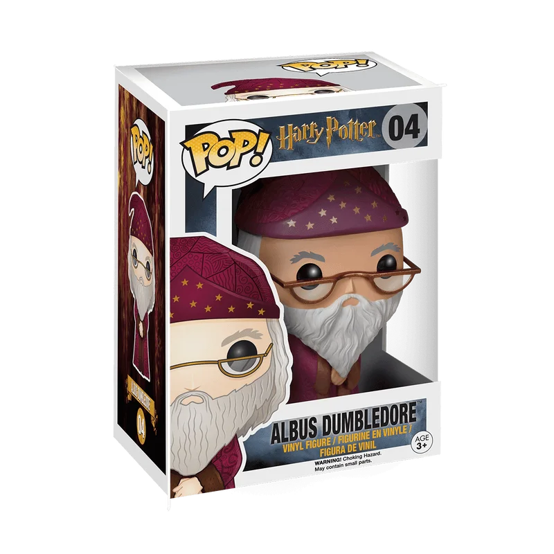 FUNKO POP Harry Potter Albus Dumbledore figuras de acción modelo de edición limitada juguetes coleccionables recuerdo vinilo acción muñeca regalo