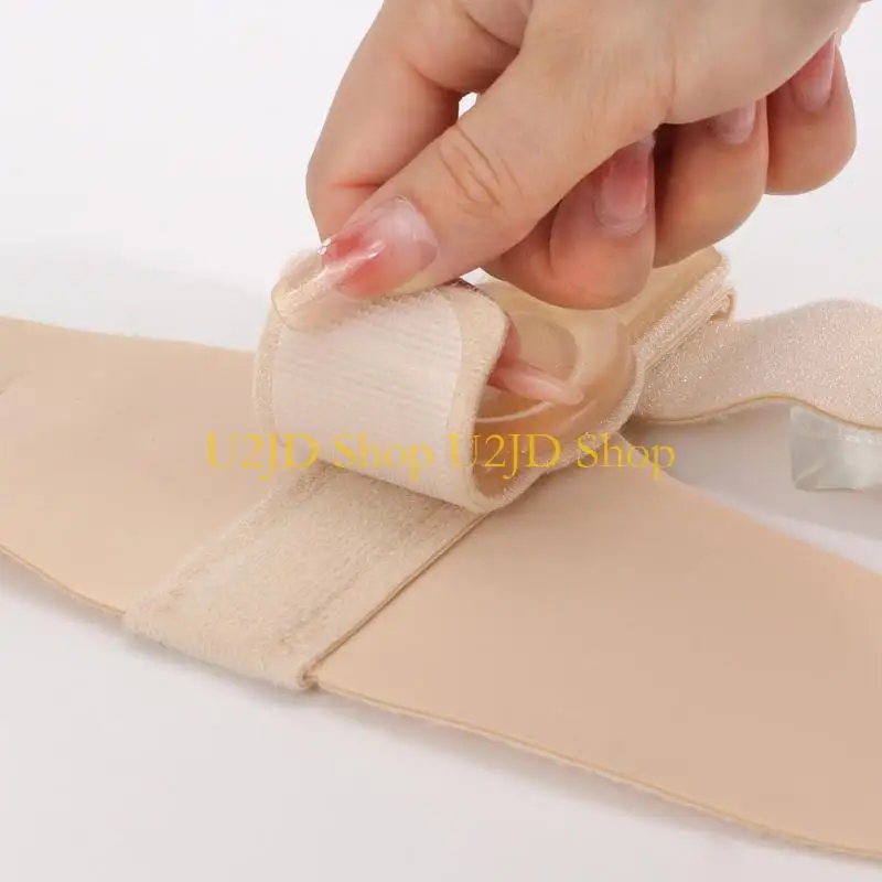 U2JD Breathable Toe Separator Sleeve With Builts In Metal Support For Highly Heel All Day Comfort
