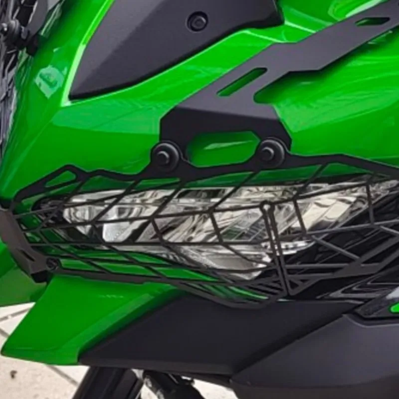 For KAWASAKI VERSYS 650 1000 KLE1000 300 R Motorcycle Headlight Guard Headlamp Protection Grill Cover VERSYS650 VERSYS1000
