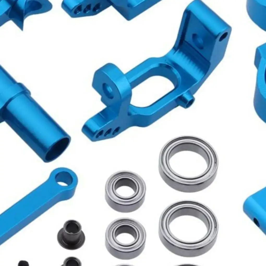 Aluminum Alloy Steering Knuckle Hub Carrier Servo Saver for Redcat Volcano EPX 1/10 RC Upgrade Parts