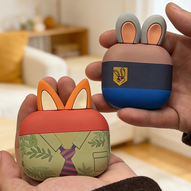 

New case For AirPods Pro 3 2 AirPods 4 3 2 1 PC Anti-lost Protective for Apple Airpods Covers Shockproof Headphone Case rabbit