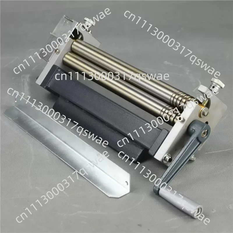 Manual Bending Machine Manual Plate Rolling Machine Round Tube Roller Making Tool Desktop Metal Plate Bender  Metal Plate Bend