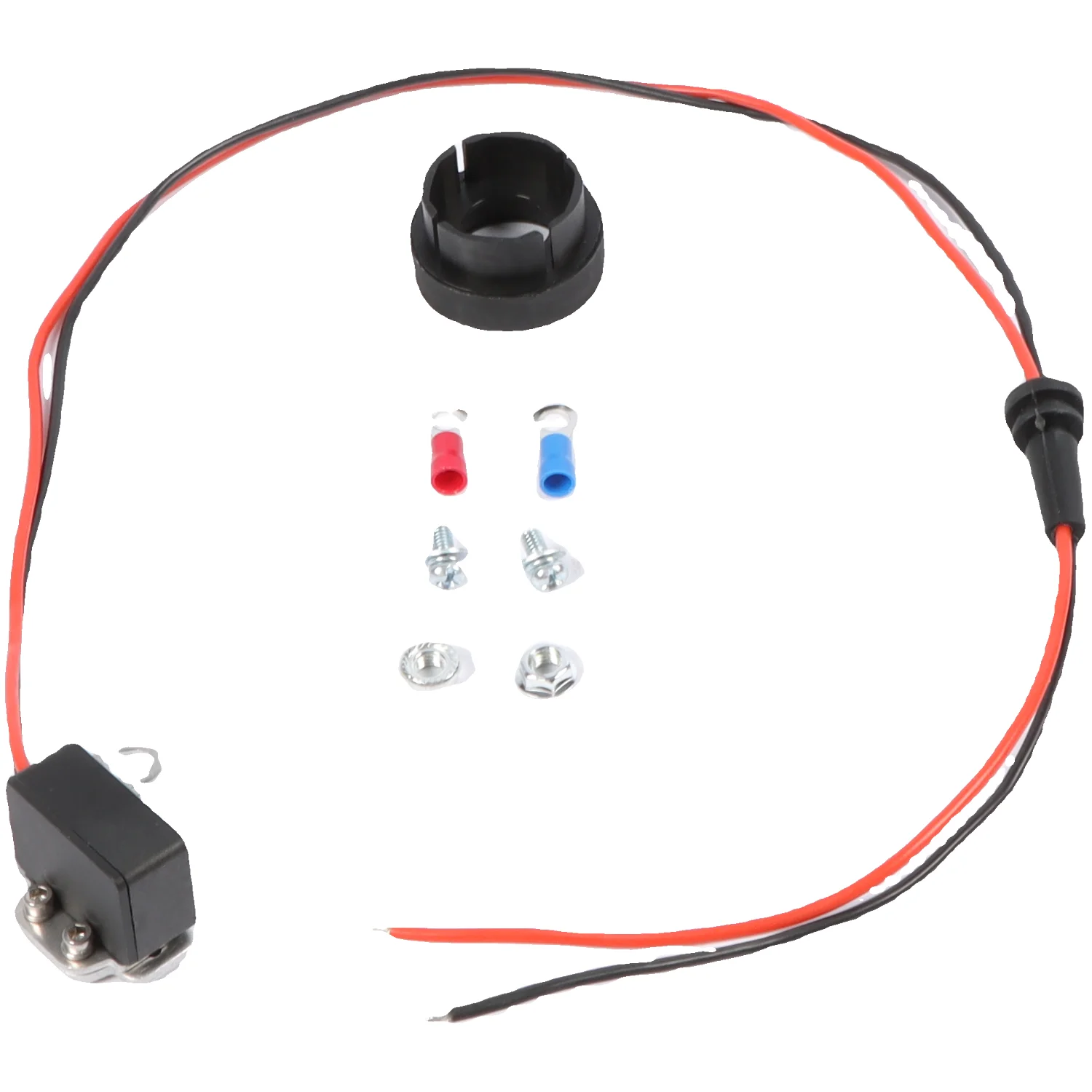 

Points-to-Electronic Conversion Kit 1281 Lgnitor for 1957-74 Ford V8 Engine Parts Motorcraft Car Lgnition Accessories 12V
