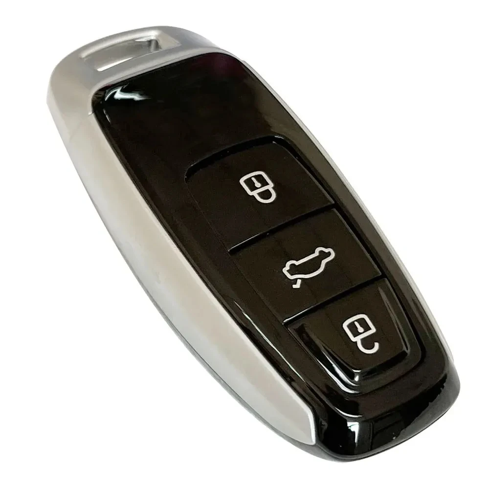 XNRKEY 3 Button Upgraded Modified Smart Keyless Remote Key Shell Case Fob For Audi A1 A4 A6 A8 Q2 Q3 Q5 Q7 R3 RS3 RS5 S1 TT