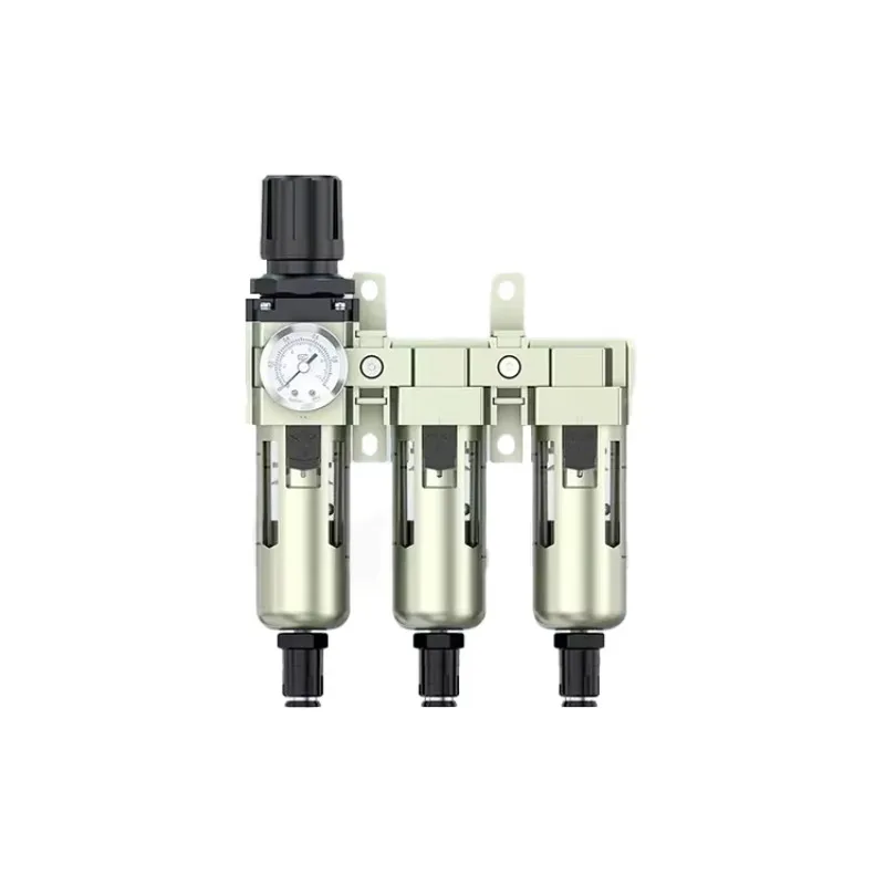 Automatic Drain Oil-water Separator Triple Unit air Pump Filter Compressed air Pneumatic air Source Dryer