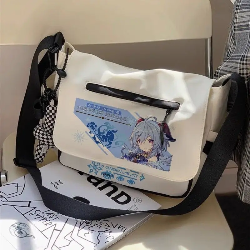Genshin Impact Collaboration Canvas Crossbody Wanderer Stray Anime Shoulder Student Middle School Boys And Girls Large Capa