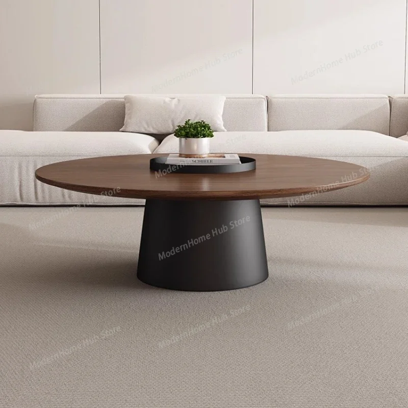 Ergonomic Black Coffee Tables Round Books Wooden Coffee Tables Flexible Living Room Funky Mesas Bajas Entrance Hall Furniture
