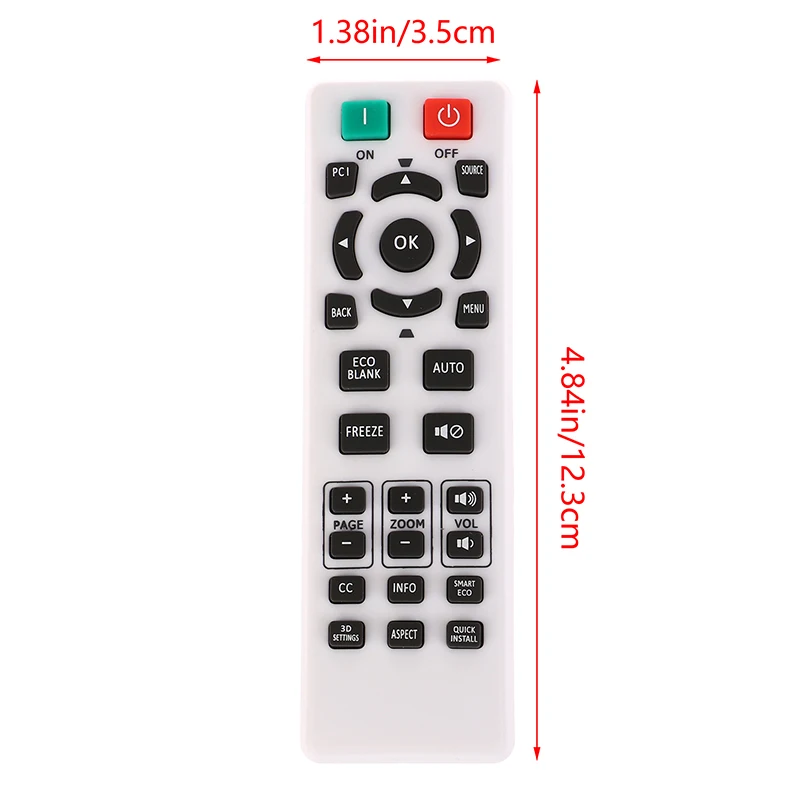 1Pc Remote Control For BENQ Projector RS7286 MW732 MX532 535 550 SP0532 Replacement Remote Control Accessories