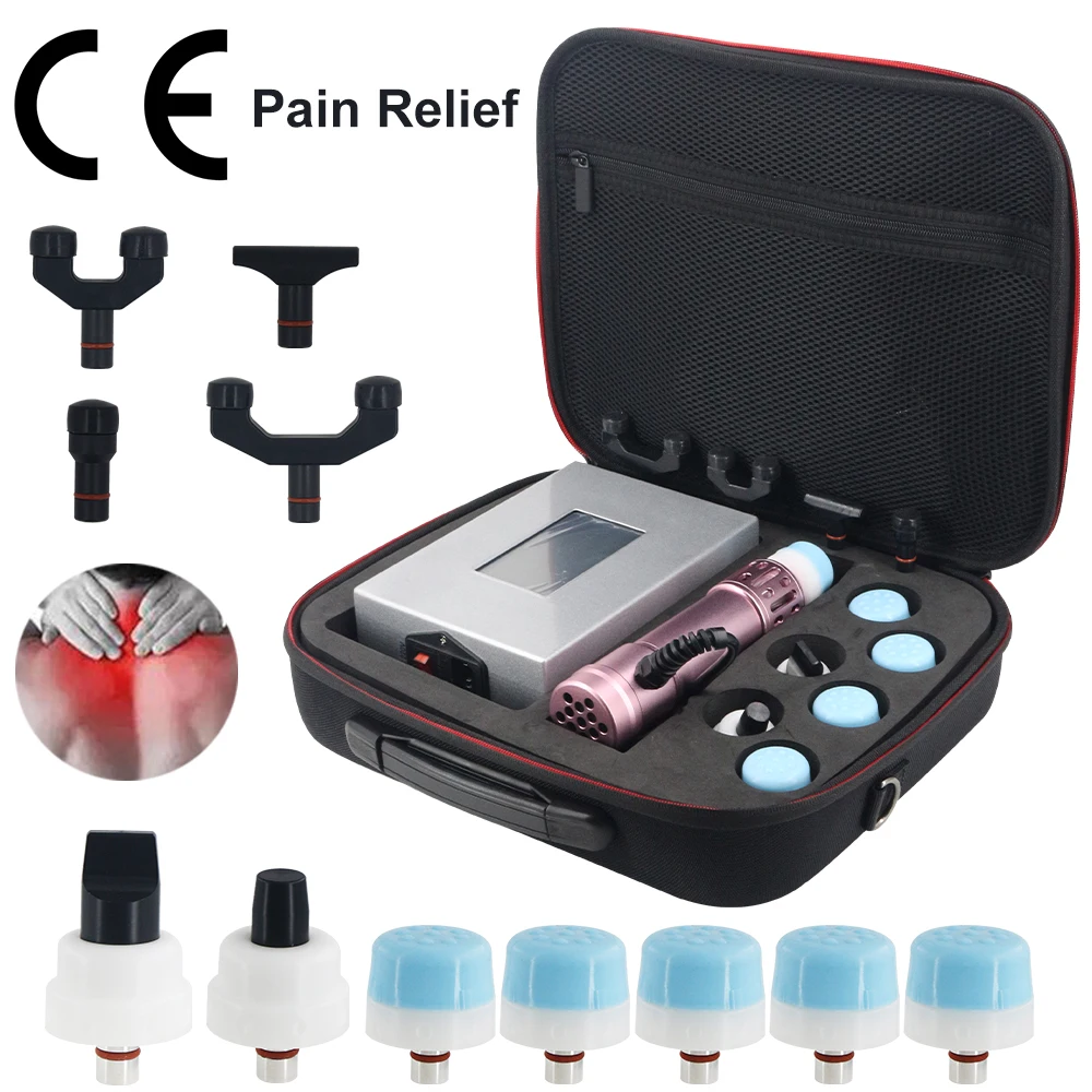 

Shockwave Chiropractic Physiotherapy For ED Treatment Massage Relaxation Relieve Pain Professional Shock Wave Massager 2 IN 1