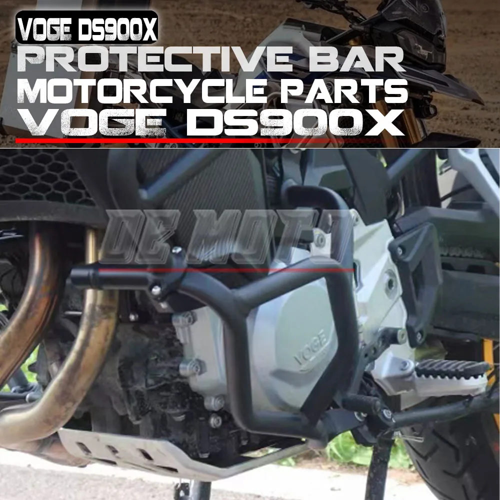 For VOGE DS900X Bumper Large Surround Bumper Anti-Fall Bar Three Boxes Customized Parts