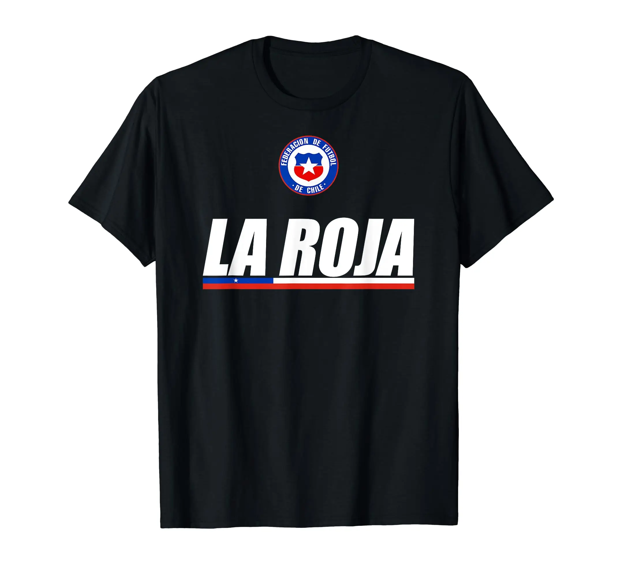 La Roja Chilean Futbol Camiseta Republic Of Chile Soccer Fan T-Shirt