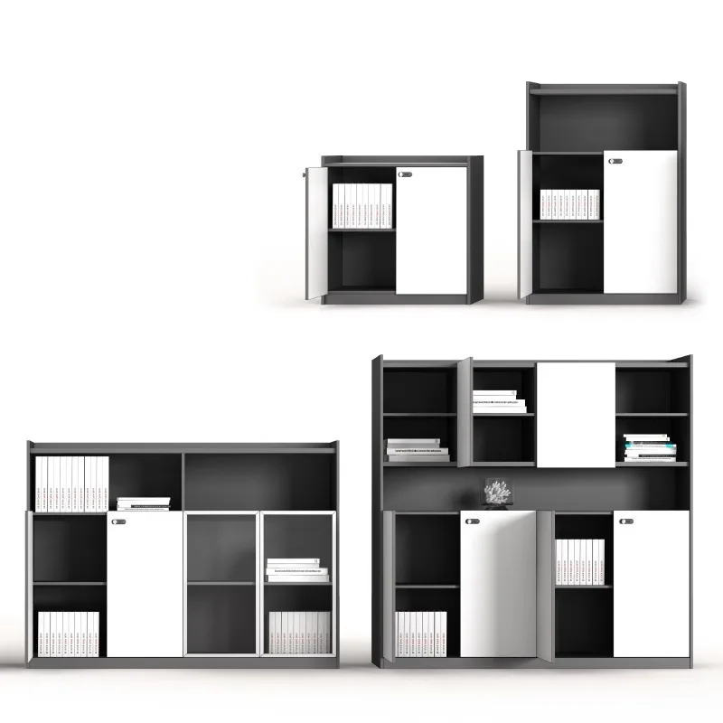 Low Cabinet Wall Side Cabinet Tea Printer File Cabinet Password Lock Storage Conference