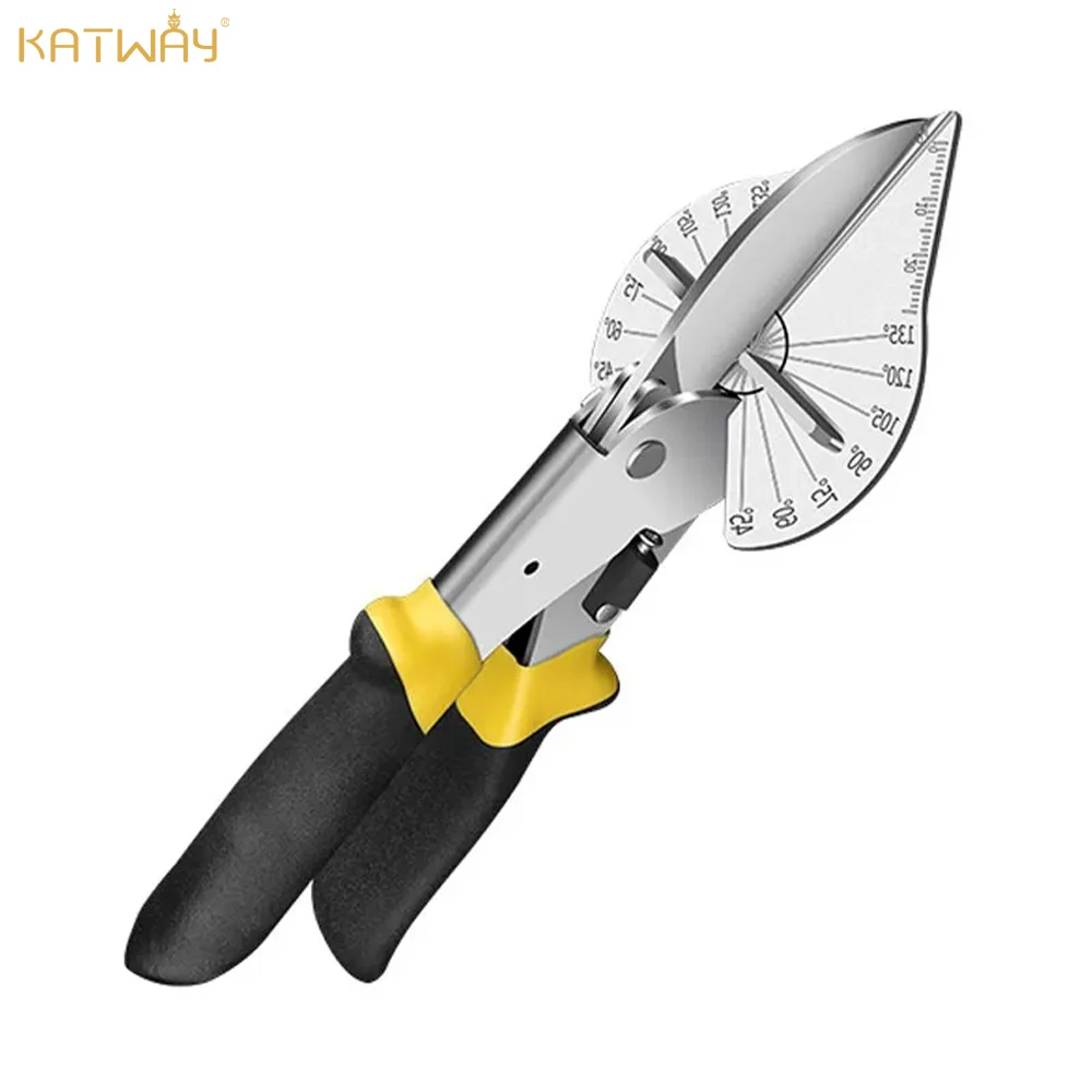 

Многоугольные угловые ножницы KATWAY 45-135 градусов, резак для проволочных пазов на стене, ножницы для пластиковых труб HH-AA155