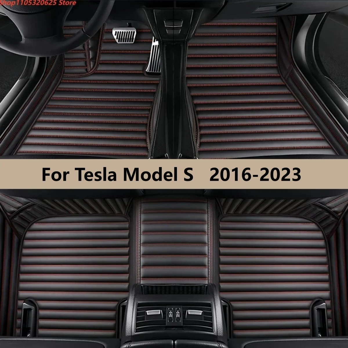 

Custom Car Floor Mats For Tesla Model S 2016 2017 2018 2019 2020 2021 2022 2023 Auto Carpets Foot Coche Accessories