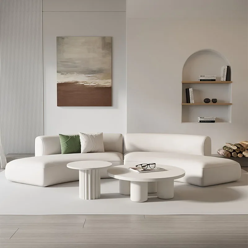 Luxury Accent Living Room Sofas Couch Lazy Sectional Nordic Floor Lounge Sofas Designer Relaxing Divano Postmodern Furniture