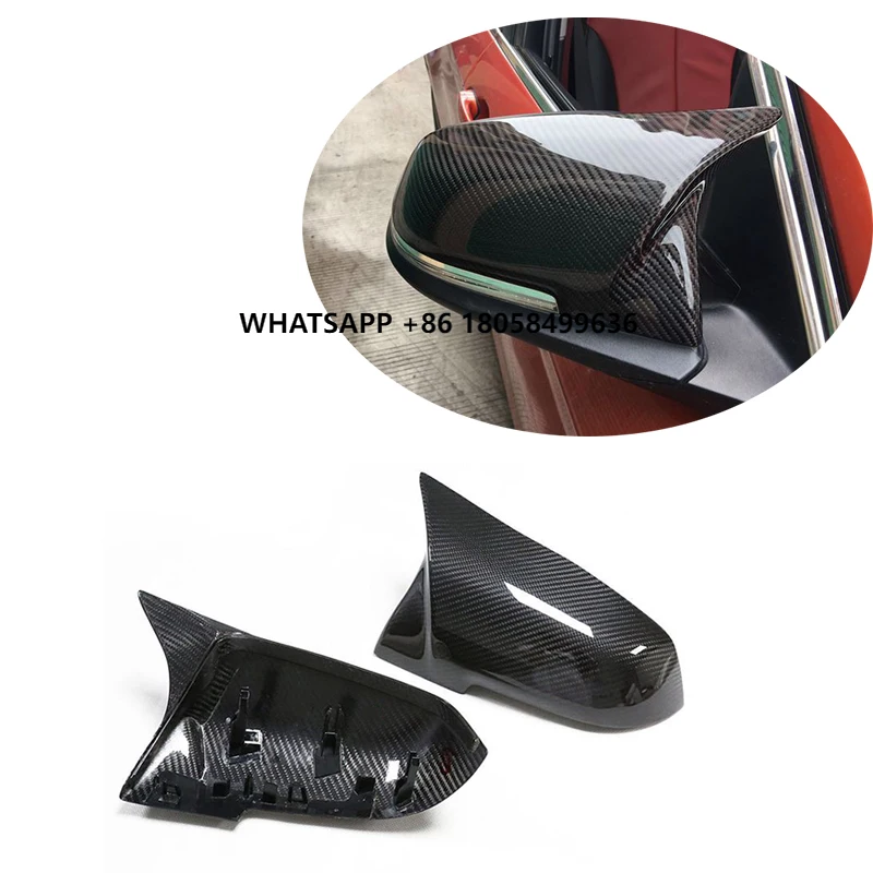 

Dry Carbon Fiber Rear View Mirror Covers for BW F20/F22/F30/F35/F34/F32/F33/F36/E84/I3 Car Replacement Accessories Door Mirror