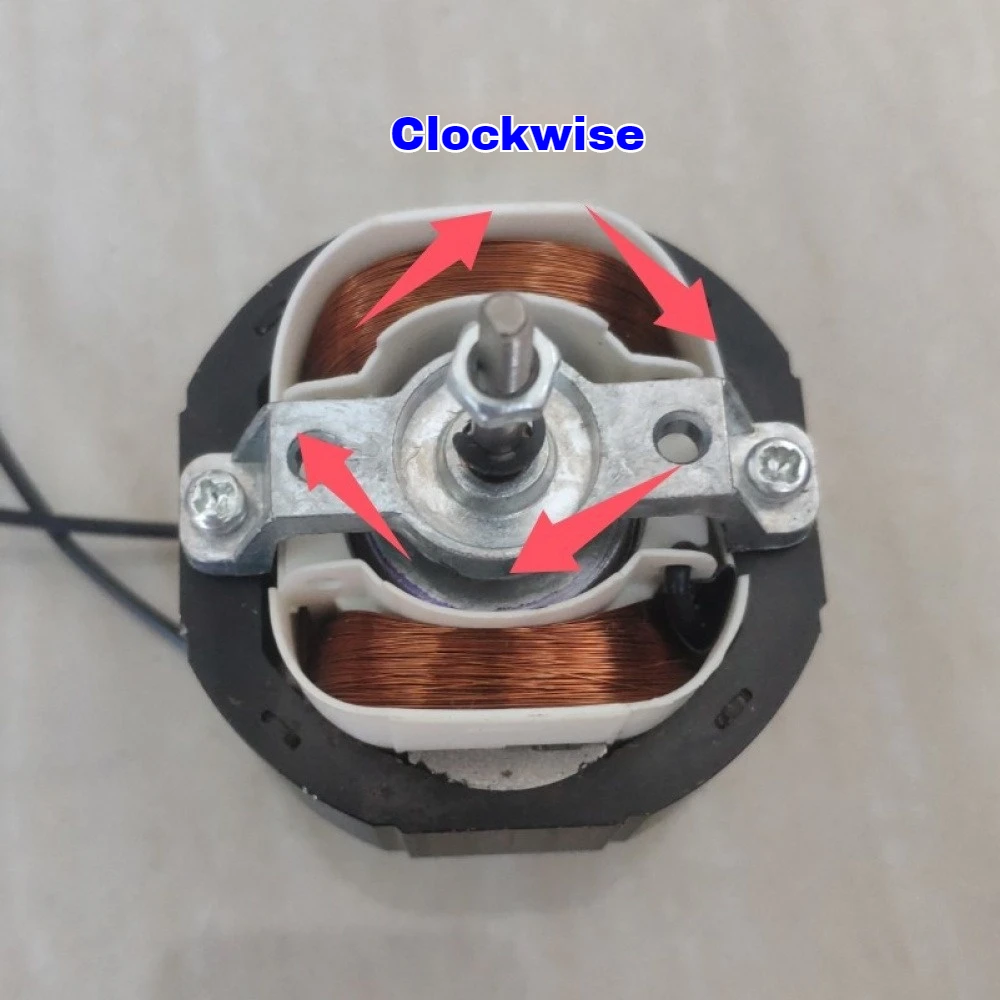 

YJ58-20 220V Shaded-pole Asynchronous Motor 26W Clockwise Rotate Motor AC Motor Warm Air Blower Accessories