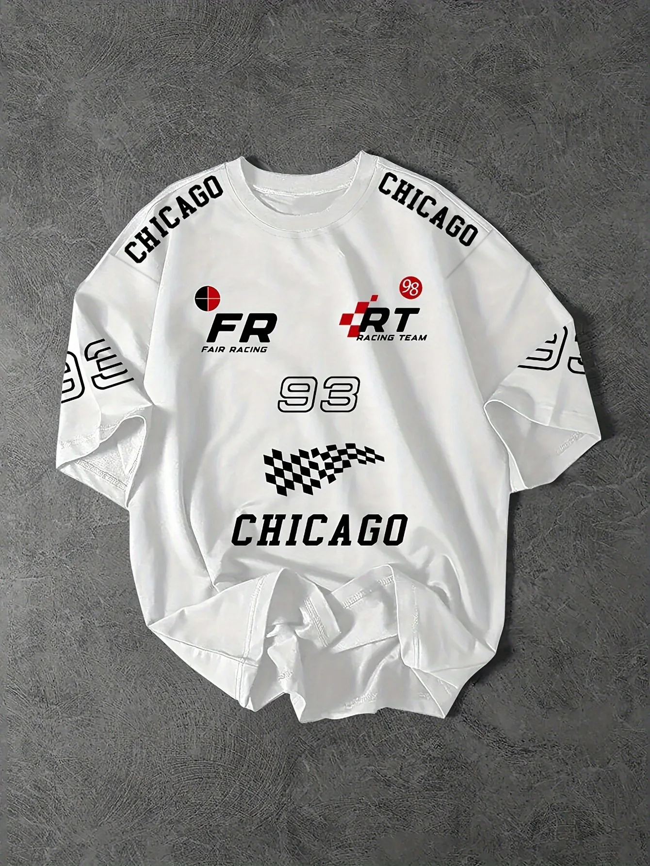 

mens casual personalized trendy brand short sleeved 3D printed letter graphic t shirts versatile sports round neck top for men