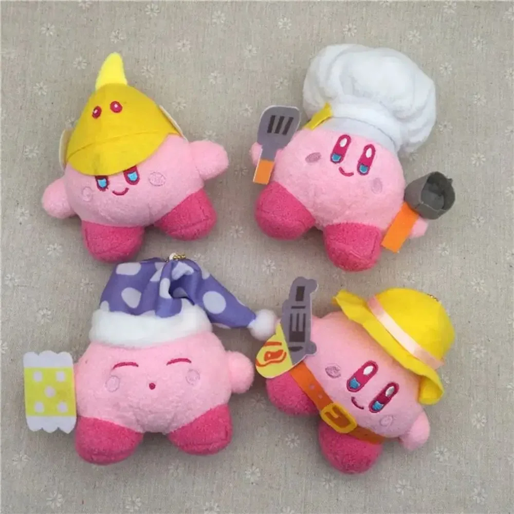 Anime Star Kabi Kirby Plush Toys Soft Stuffed Animal Doll Fluffy Pink Plush Doll Pillow Decoration Toys For Children's Gift view 2
