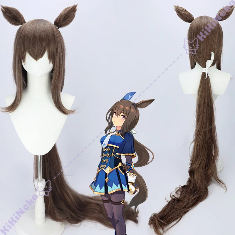 Jogo bonito derby admire vega peruca cosplay ayabe-san cosplay cabelo para festa de halloween adulto feminino masculino