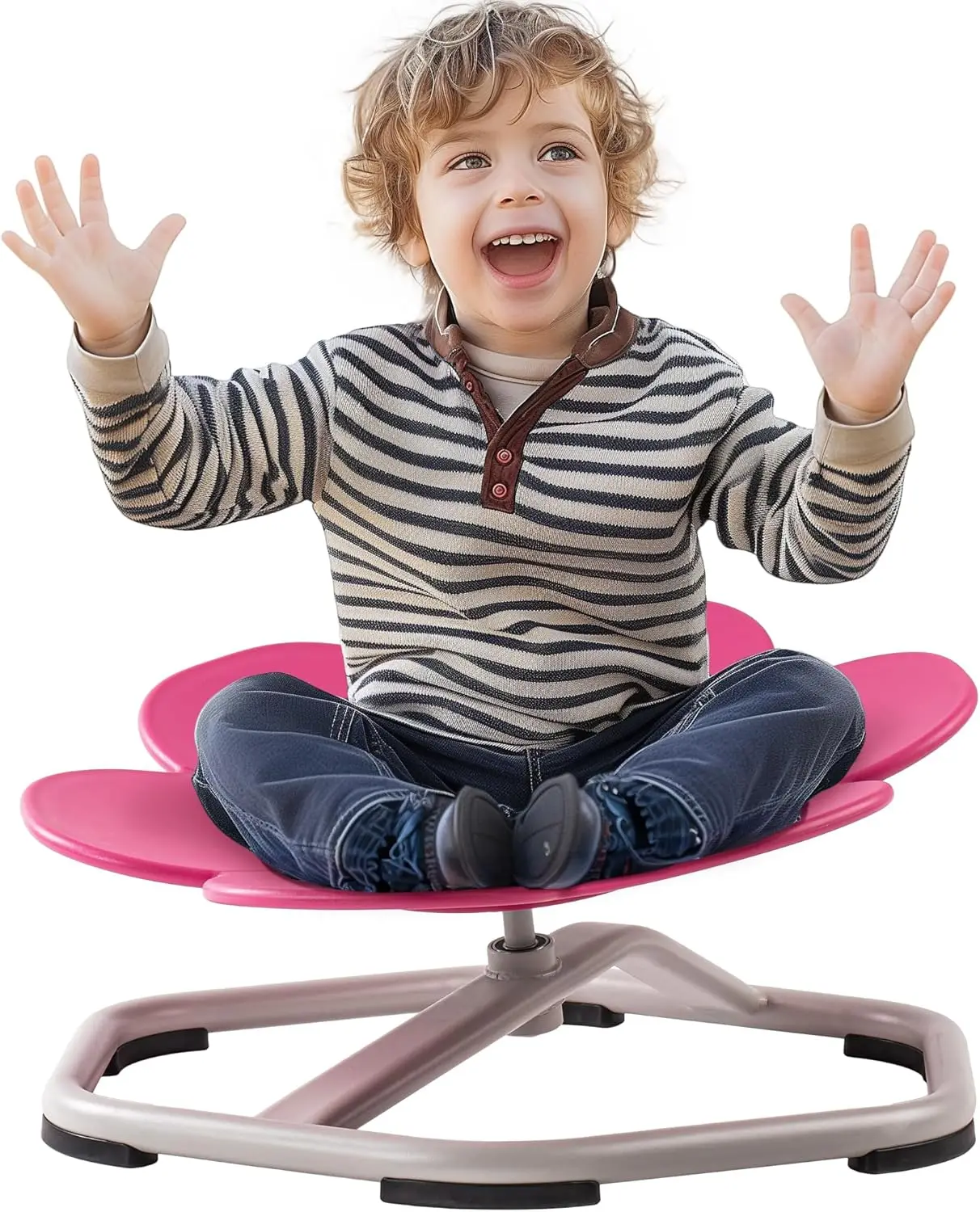 Kids Sensory Swivel Chair, Sensory Spinning Chair for Kids, Autism Spinning Chair for Kids, Training Body Coordination