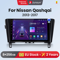 Junsun CarPlay Android Auto Car Radio For Nissan Qashqai J11 X-Trail 3 2013-2017 GPS Intelligent Systems Stereo Multimedia