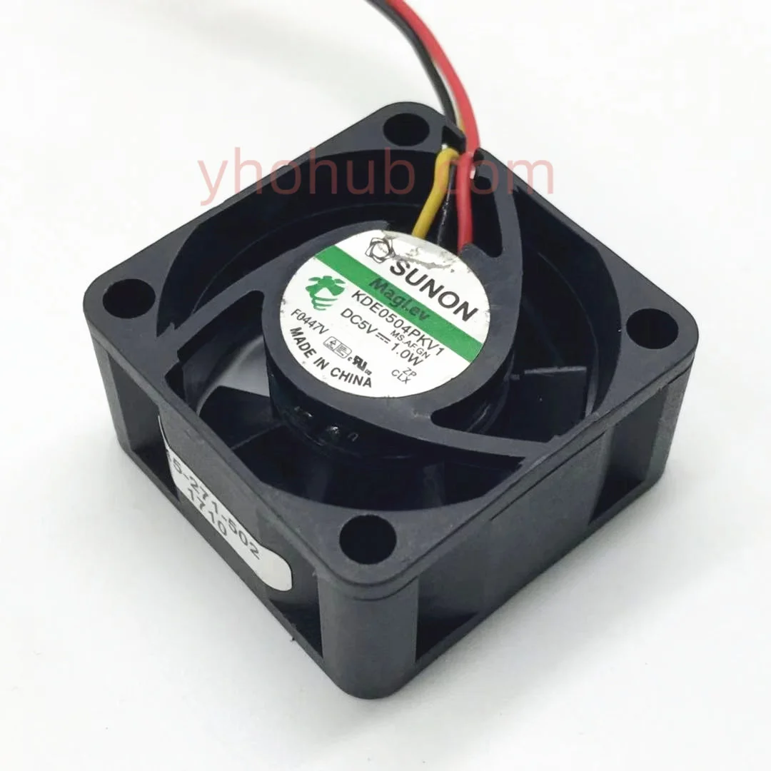 

SUNON KDE0504PKV1 MS.AF.GN DC 5V 1.0W 40X40X20mm Server Cooling Fan