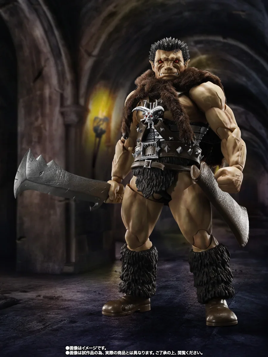 Figuras originales de Anime BANDAI SHF Berserk Zodd de PVC, modelo de figura de acción, juguetes, regalos de navidad