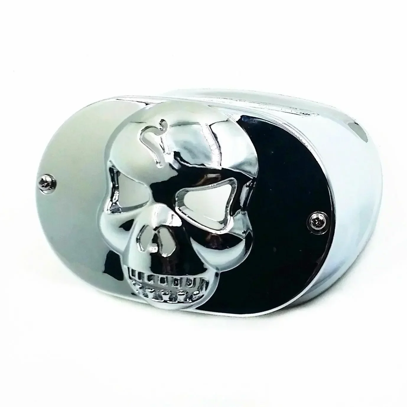 Skull Tail Light Collar Mask Cover For Harley FLHRC FLHTC XL Touring Dyna Glide