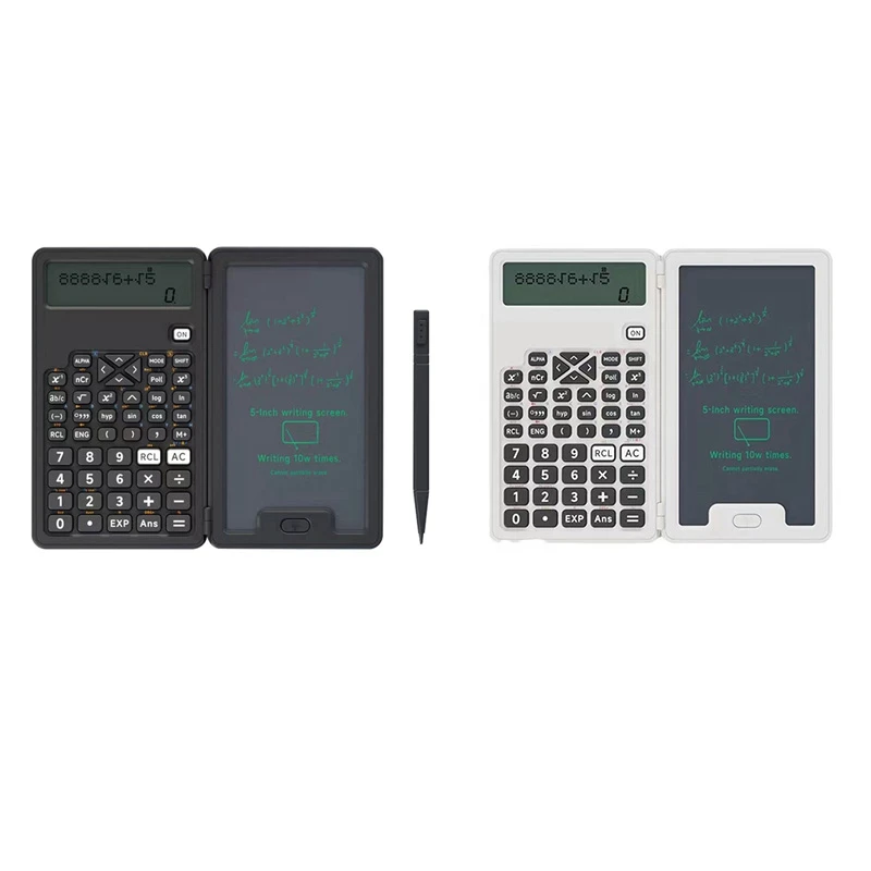 

Calculator With Writing Board 12 Digits LCD Display Function Calculator Portable Calculator For Office School And Home