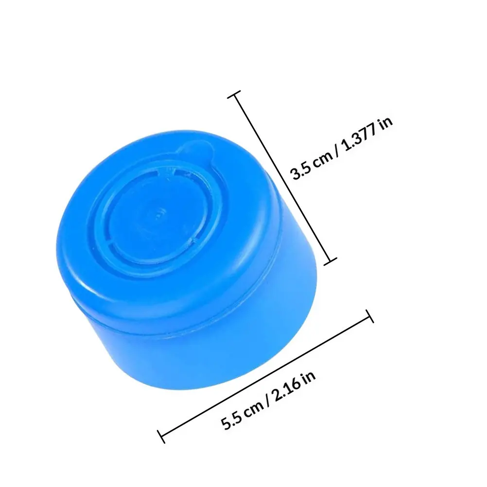 25Pcs Premium Plastic Water Jug Sealing Caps 5.5cm Diameter Non Spill Caps Replacement for Pressure Flat Slap Mouth Buckets