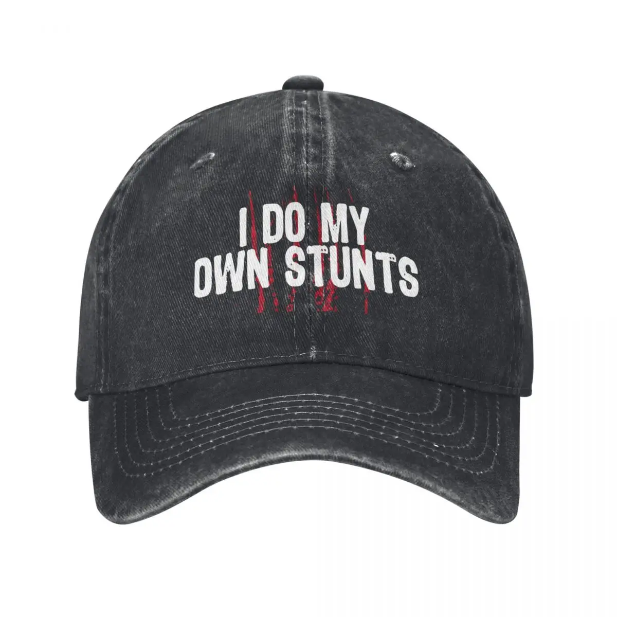 I Do My Own Stunts Get Well Gifts Funny Injury Funny Baseball Cap Luxury Hat tea Hat funny hat Bobble Designer Man Women's