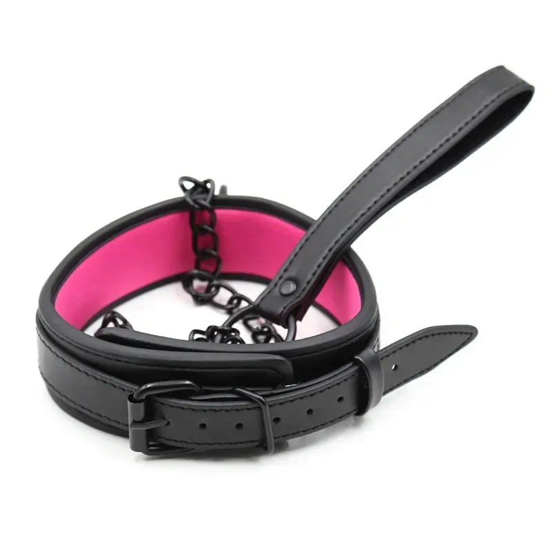 Bondage Restraint Adjustable PU Leather Slave Collar BDSM Head Harness Exotic Accessories Sex Toy For Woman Collar Neck