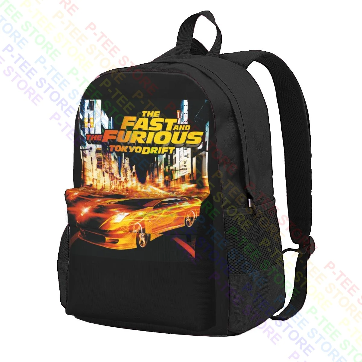 The Fast And The Furious Tokyo Drift Large Capacity Backpack Fashion Swimming Sports Style Bags For Travel