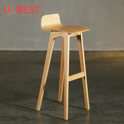 U-BEST mobília comercial moderna da barra morph balcão barstool café loja barra cadeira francês mesa de altura tamborete