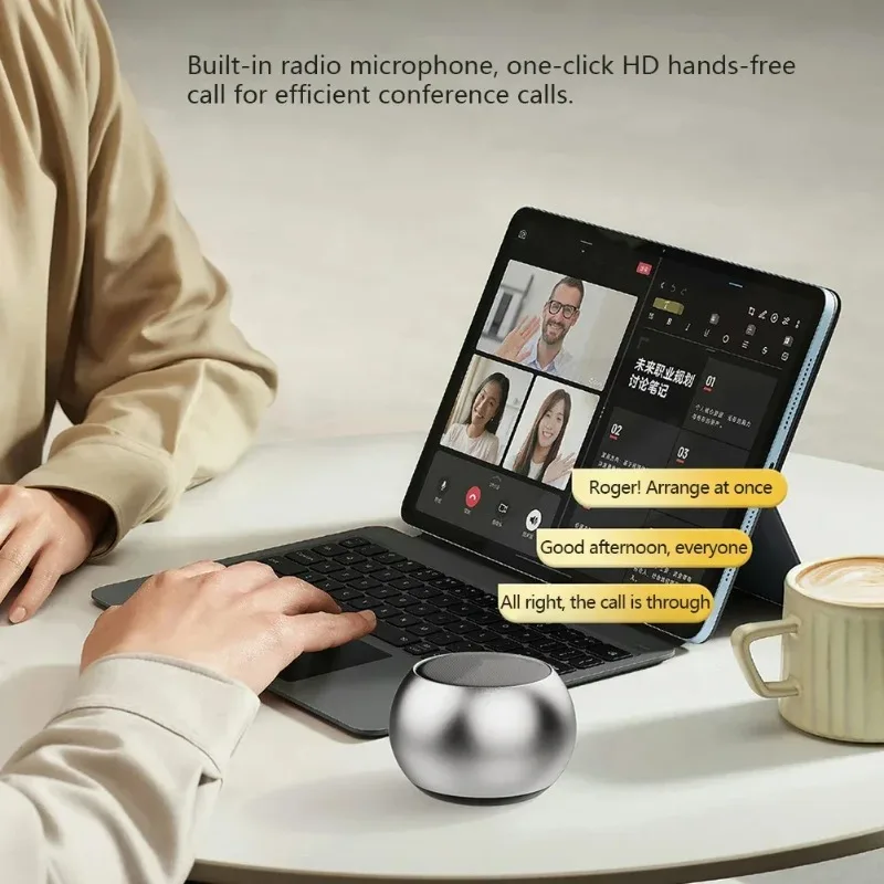 M3 Flash Wireless Bluetooth Speaker Portable Small Steel Gun Metal Heavy Subwoofer Outdoor Mini Bluetooth Small Speaker