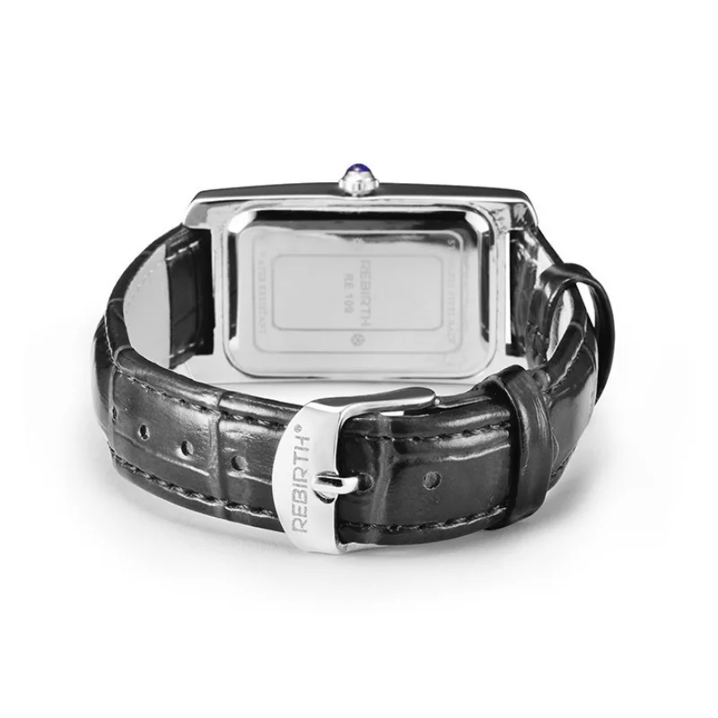 RINASCITA 107 Orologi al quarzo moda per donna Semplice quadrante con numeri romani Elegante cinturino in pelle Orologio da polso da donna relojes de mujer