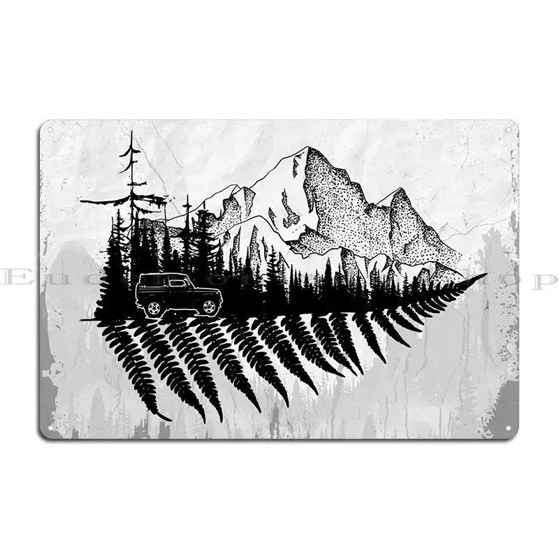 Expedition Metal Plaque Wall Decor Designing Living Room Pub Funny Tin Sign Poster