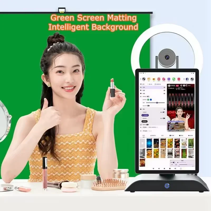 Original Factory Wholesale Price 15.6 Desktop Live Stream Machine Mobile Live streaming Broadcast Equipment For Live Streaming