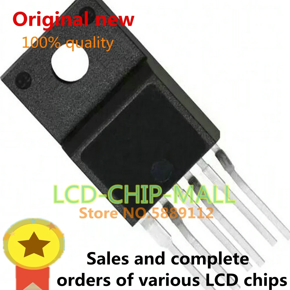 5PCS  STR-W6556A STRW6556A  TO220F-6   CHIPS IN STOCK