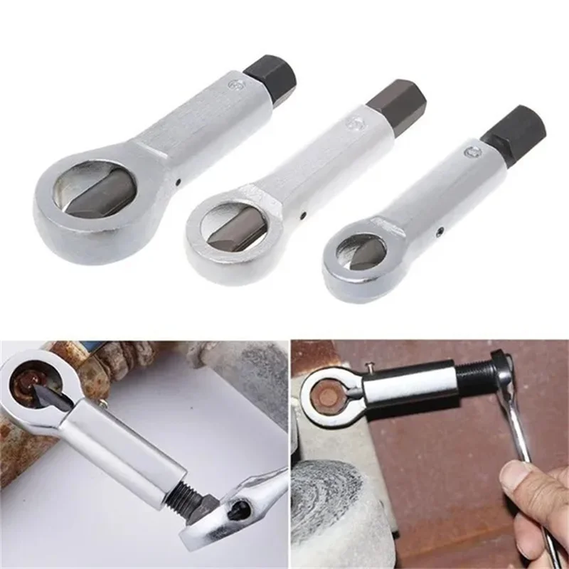 1PCS 9-27mm Adjustable Nut Splitter Nut Remover Manual Remover Extractor Tools Wrenches Mechanical Workshop Tools Hand Tool Set