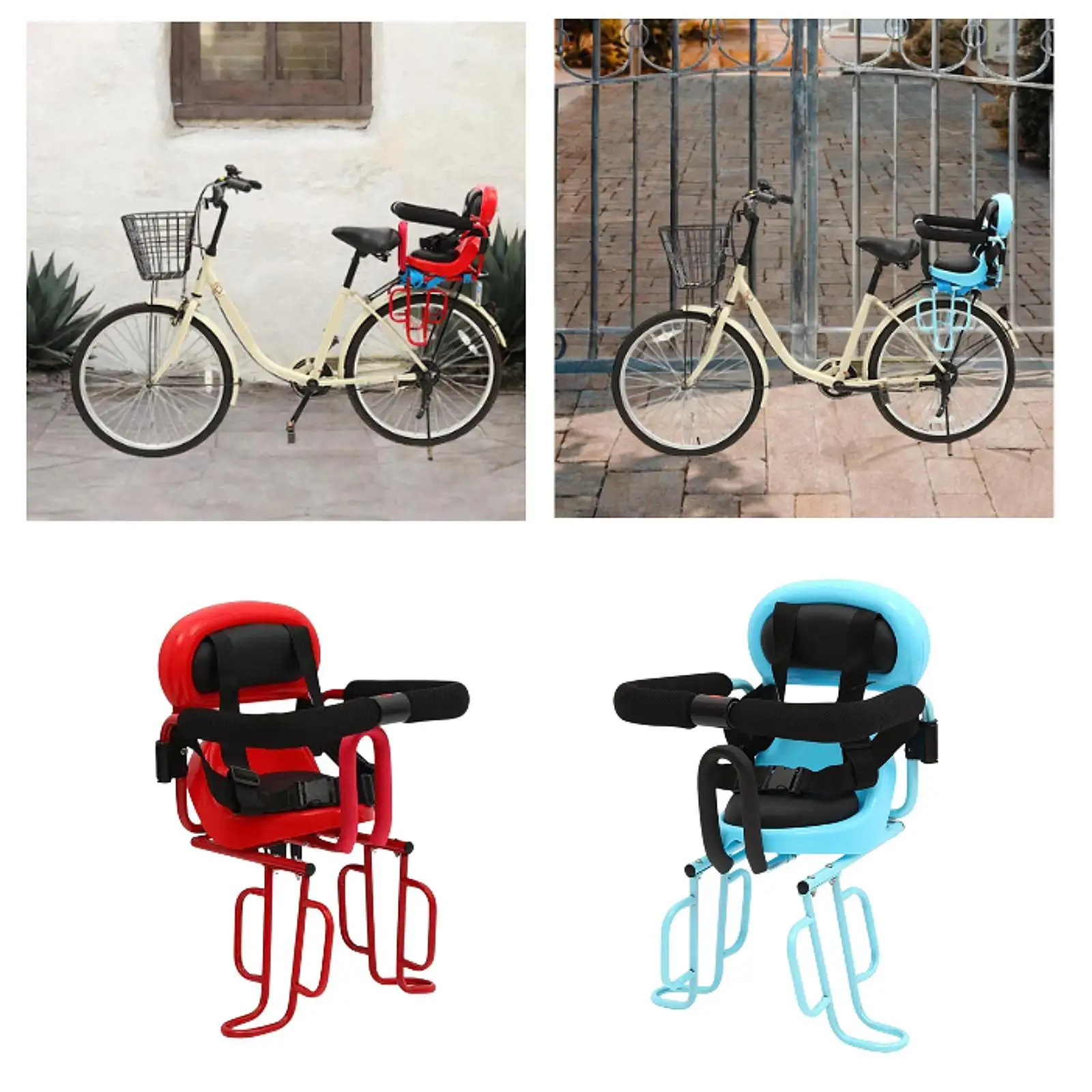 

Подушка заднего сиденья велосипеда с подлокотником, подставка для ног, защитная переноска для детей