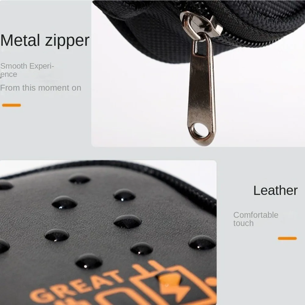 Large Capacity Data Cable Storage Bag Multi-layer Dust Proof Earphone Bag Organizer Multifunctional Portable