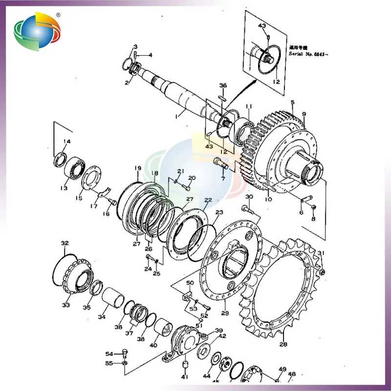 

170-27-00020 1702700020 FLOATING SEAL FOR KOMATSU BULLDOZER D150A D155A D155S D155W D355A D80A D85A CRAWLER LOADER D95S