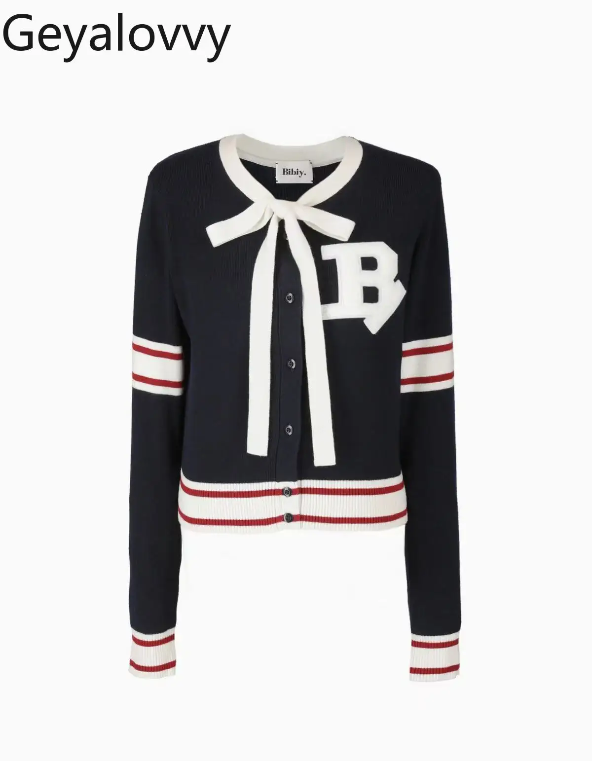 اليابانية كلية نمط الدانتيل متابعة المرقعة سترة مشغولة من الصوف الخريف جديد الحلو الفتيات تنوعا جولة الرقبة طويلة الأكمام سترة قصيرة